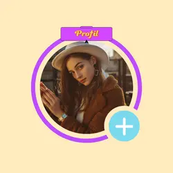 Instagram profile photo.