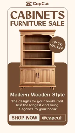 Furniture Cabinets Sale Promo Instagram Story