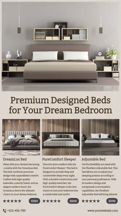 Household Accessories & Furniture Bedroom Instagram Story