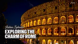 Youtube Thumbnail - Vlog Travel Italian Splendor Exploring the Charm of Rome