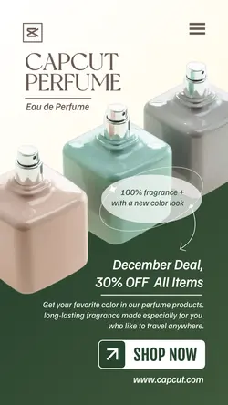 December Deal Perfume Promotion Instagram Story