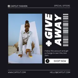 Fashion Industry Special Offers Instagram Post