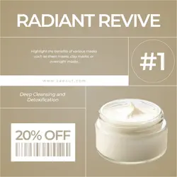 Beauty Radiant Revive Instagram Post
