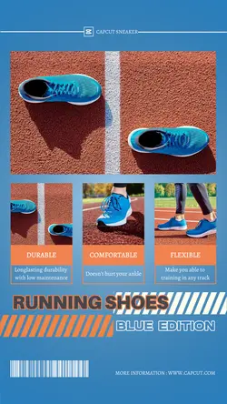 Running Shoes Detail Instagram Story