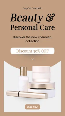 Beauty Cosmetic Instagram story