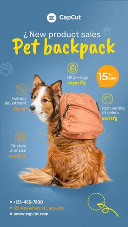 Pet Backpack Event promotion Business