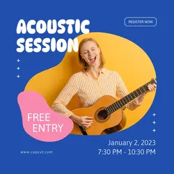 Music Event Instagram Post