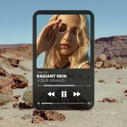 Skin Care Fashion Effect Display