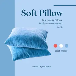 Household Furniture Instagram Post Soft Pillow