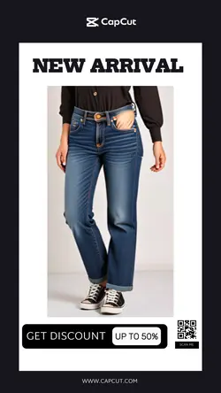 Fashion Pants Promotions Instagram Story Black