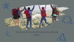 Non-Marketing Facebook Cover Hiking