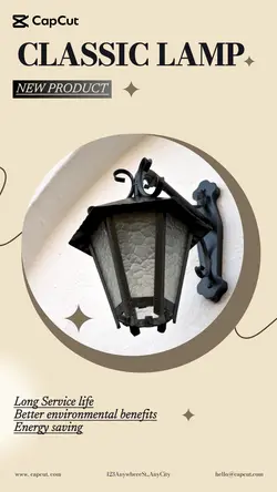 New Product Lamp Instagram Story