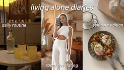 Living Alone Diaries Youtube Thumbnail