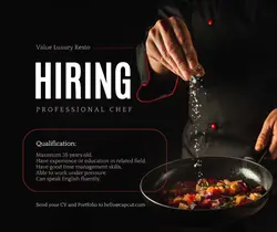 Hiring Facebook Post