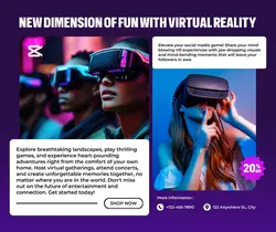 Electronics Virtual Reality Facebook Post