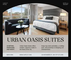 Hotel Promotion Facebook Post