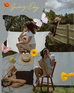 Non-Marketing Photo Collage Scrapbook Instagram Po