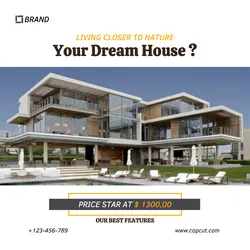 Your Dream House - Post Instagram Minimalist