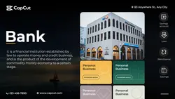 Finance  Bank Publicity Minimalist