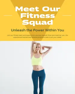 Workout & Fitness Team introduction