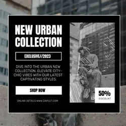 Fashion Streetwear Instagram Post