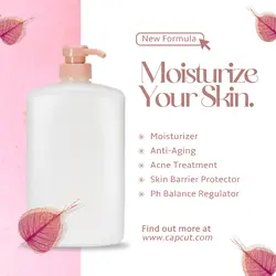 Moisturize Your Skin Promotion Instagram Post