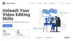 Business Video Editing Online Course Ads