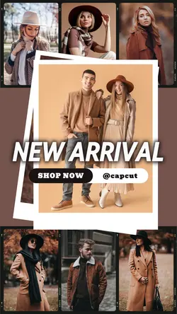 January Track New Arrival Instagram Story