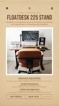 Work Desk Promotion - Instagram Story