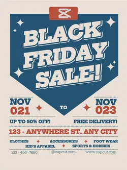 Black Friday Sale Poster