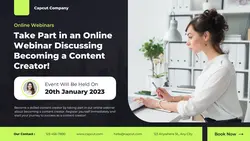 Online Webinar Twitter Post