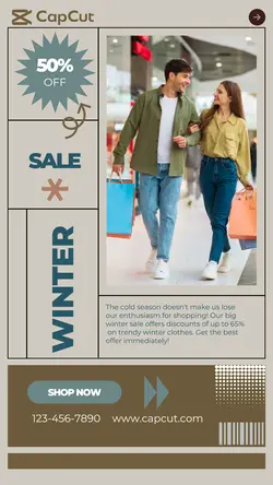 Fashion Winter Sale Instagram Story