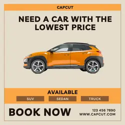 Car Rental Promotion Instagram Post