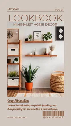 Minimalist Home Decor Look Book Instagram Story