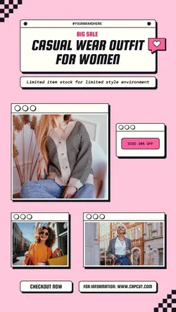 Fashion Brand Item Sale Instagram Story
