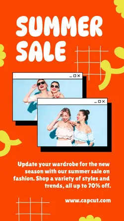 2 Multiple-image Fashion Retro Playful Story