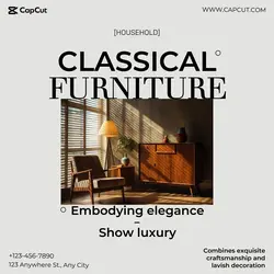 Household Classical furniture display Minimalist