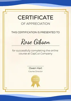 Non-marketing Certificate Online Course