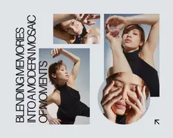 Non-Marketing Photo Collage White Minimalist