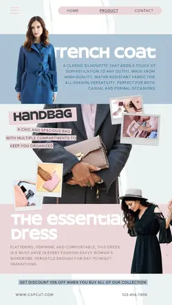 Fashion Mix and Match Instagram Story