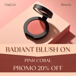 Blush On Promotion Instagram Post