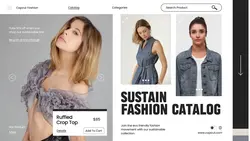 Fashion Catalog Promotion Twitter Post
