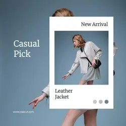 Fashion Industry Product Display Casual Pick Post