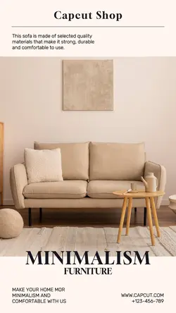Household Promotional display sofa Stylized