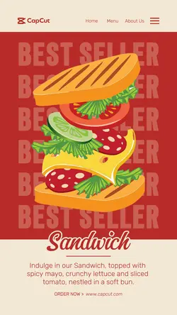 Food Best Seller Tiktok Post