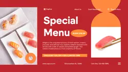 Food Special Menu Twitter Post