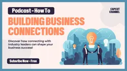 Podcast Building Business Connection Youtube Thumbnail