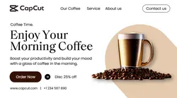 Enjoy Your Coffee Promotion Facebook Ads