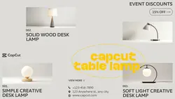 Household Table lamp Heavy promotion Business