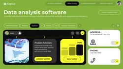 Internet Data analysis software Event promotion